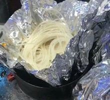 Signature Clam Noodles with Enoki Mushrooms