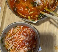 Tomato Meatball Rice Noodles