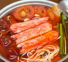 Pickled Chili Crab Stick Rice Noodles