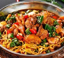 Spicy Chicken Handmade Noodles