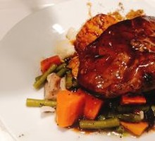 Grilled Steak with Pasta