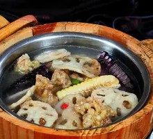 Lotus Root Stuffed Pot Dish