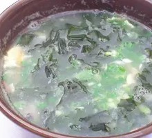 Seaweed and Egg Soup