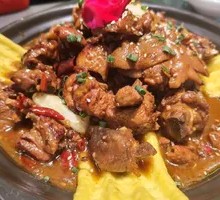 Braised and Stir-fried Young Chicken