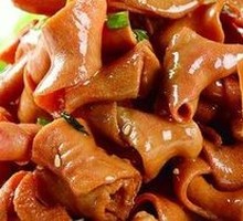 Spicy Duck Intestines in Sauce
