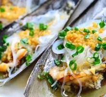Garlic-Flavored Scallops