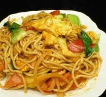Egg Fried Hot Dry Noodles