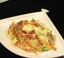Ham and Egg Stir-Fried Noodles