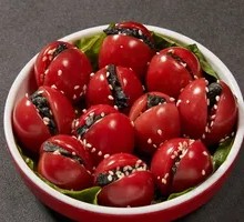 Plum and Cherry Tomato