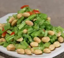 Celery with Soybeans