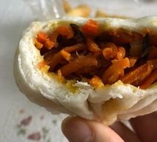 Black Mushroom and Carrot Dumplings