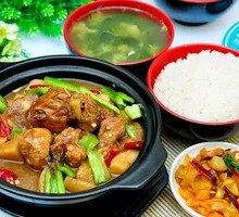 Stewed Chicken with Brown Sauce