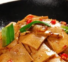 Spicy Stir-fried Tofu Sheets