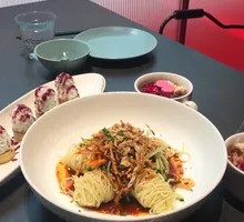 Garlic Butter Butterfly Shrimp with Vermicelli