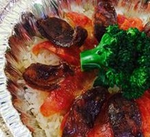 Cured Meat Double Intestine Baozi Rice