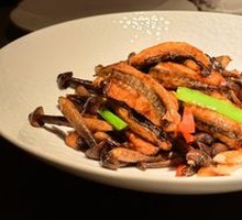 Chicken Mushroom Stir-fried Eel Fillet