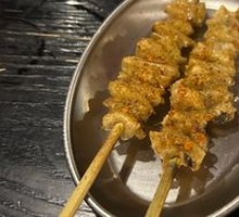 Crispy Chicken Skin Skewers