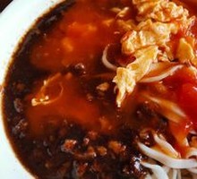 Fried Sauce Egg Noodles