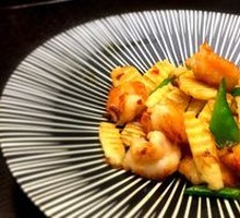 Stir-fried Shrimp Balls with Chinese Yam