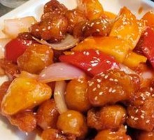 Sour Pork with Pineapple