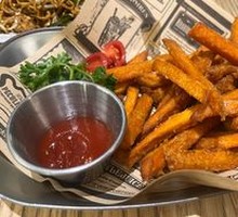 Crispy Fried Sweet Potato Fries