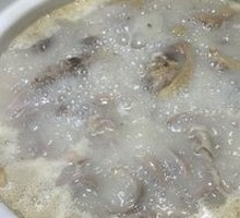 Chicken with Pig's Stomach