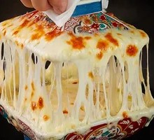 Cheese Waterfall Sweet Potato