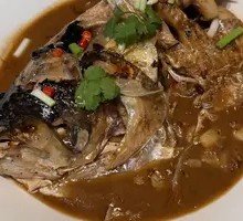 Red-braised South Bay Big Fish Head