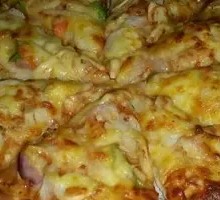 Hawaiian Seafood Pizza