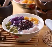 Coconut Milk Taro Balls