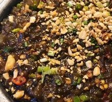 Iron Plate Stir-Fried Tofu Jelly