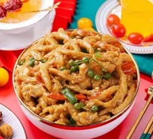 Sichuan Pepper Shredded Pork Rice