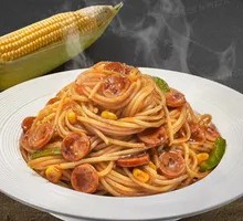 Black Pepper Grilled Sausage Pasta