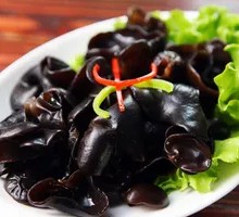 Blanched Black Fungus