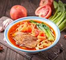 Tomato Beef Noodle Soup