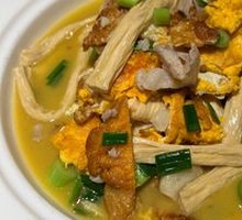 Fresh Tofu Skin and Egg Casserole