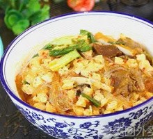Premium Stir-Fried Steamed Bread with Soup