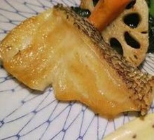 Searing Cod on Iron Plate
