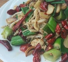 Spicy Stir-fried Beef Tripe
