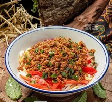 Tomato Meat Sauce Noodles
