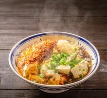 Spicy Oil-Poured Old Tofu