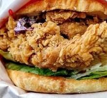 Sichuan Peppercorn Chicken Burger
