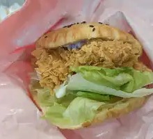 Spicy Chicken Leg Burger