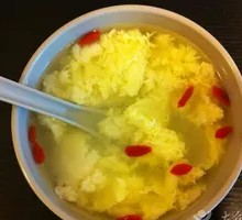 Egg and Fermented Rice Wine Dish