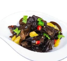 Cold-mixed black fungus