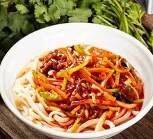 Fish-Flavored Shredded Pork Noodles