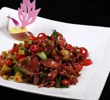 Spicy and Sour Chicken with Mushrooms