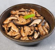 Shiitake Mushroom and Pork Slices