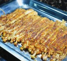 Grilled Enoki Mushrooms