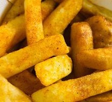 Glazed Sweet Potato Strips